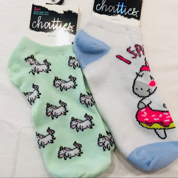 SOCK UNICORN 4 pc.bundle! 3 pr socks& 1 wristlet!! - Picture 4 of 9